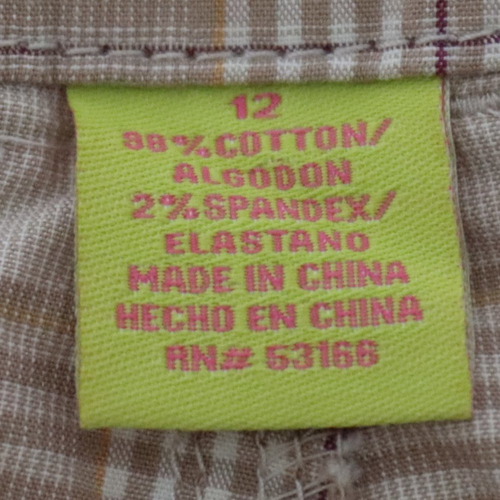 Women's Mango Isle Shorts Size 12 - Picture 3 of 11
